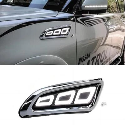 2021-2024 For Nissan Armada LED Fender Daytime Running Lights/ Turn Signals - Image 1 of 4