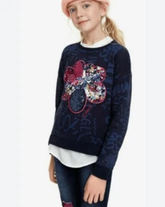 Desigual Sweatshirt Kentucky Size 5/6Girls - Picture 1 of 7