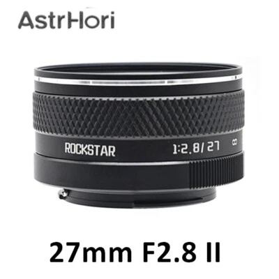 Astrhori  27mm F2.8 II Large Aperture Manual Lens For Canon Nikon Fujifilm M4/3  - Image 1 of 4