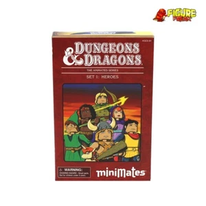 Dungeons & Dragons Serie Animada Minimates Set 1: Juego de Caja de Héroes - Imagen 1 de 10