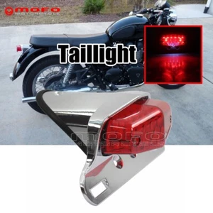 For Cafe Racer Bonneville T100 T120 Retro LED Tail Light Lucas Style Brake Lamp - Bild 1 von 12
