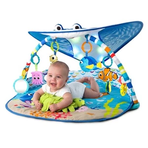 Bright Starts Disney Baby Finding Nemo Mr. Ray Ocean Luces y gimnasio de actividades musicales - Imagen 1 de 8
