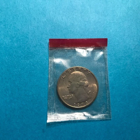 1978 D Washington Quarter US Mint Cello FREE SHIP     ***SEE PICS Cover