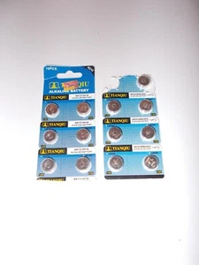 13 TIANQU AG13 BATTERIES AG13/LR44H/357A & AG13/356A - Picture 1 of 1