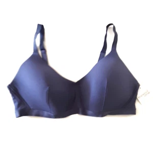 Tranquil & True Womens Size 3X Wire-Free Bra Ribbed Convertible Straps Purple - Picture 1 of 8