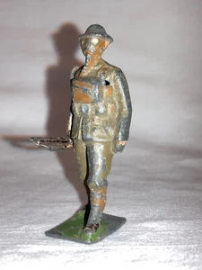 Britains Britische Infanterie in Gasmasken aus Set 258 1927-1941 - Bild 1 von 6