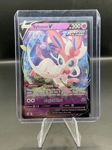 Pokémon Evolving Skies - SYLVEON V 074/203 - Pack Fresh Mint - Picture 1 of 3