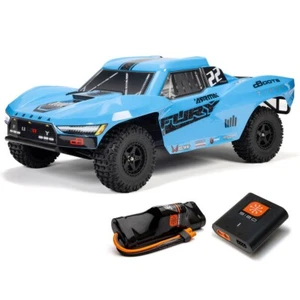 Arrma 3221ST2 1:10 FURY 2WD RTR Brushed Short Course Truck blau - Bild 1 von 10