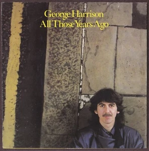 George Harrison 45 RPM Picture Sleeve Only - All Those Years Ago (1981, VG+) - Picture 1 of 2