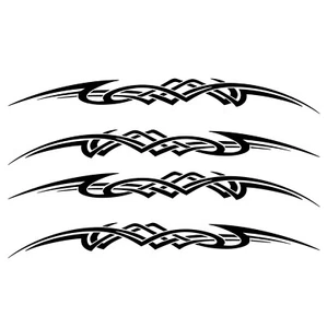 Tribal Decal Tribal Flame Sticker Car Hot Rod Truck ATV Motorcycle Tank UTV - Picture 1 of 1