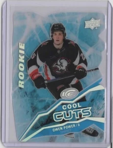 2022-23 Upper Deck Ice Cool Cuts #CC34 Owen Power - Imagen 1 de 2