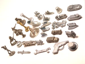 Piezas de repuesto de peltre vintage Monopoly Cluedo Harry Potter Star Wars - Imagen 1 de 38