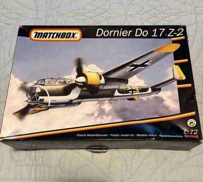 1/72 Matchbox Dornier Do 17 Z-2 Vintage Model Kit - image 1 of 2