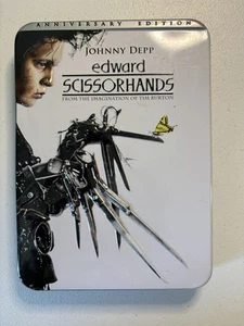 Edward Scissorhands Anniversary Edition DVD in Collectible Tin with Movie Stills - Picture 1 of 5