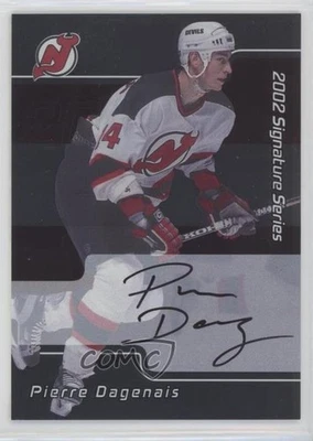 2001-02 ITG Be A Player Signature Series Auto Pierre Dagenais #250 Auto - Image 1 of 2