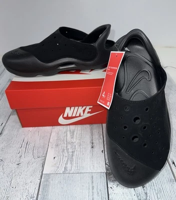 Nike Aquaswoosh (GS) Negro/Blanco Talla 4 Juvenil 💥Nuevo Con Etiquetas Y Caja Foto 1 de 4