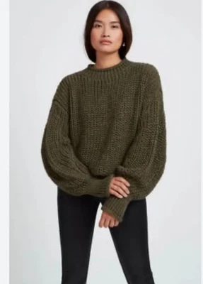 Suéter Marcella NYC Para Mujer Audrey Verde Grueso Tejido De Gran Tamaño Talla XS USADO EN EXCELENTE ESTADO Foto 1 de 4