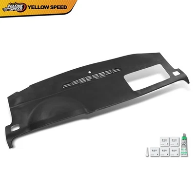 Tapa de tablero negra apta para Avalanche Suburban Tahoe Yukon 2007-2014 Foto 1 de 4