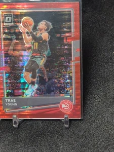 2020-21 Donruss Optic Trae Young Red Pulsar - Picture 1 of 2