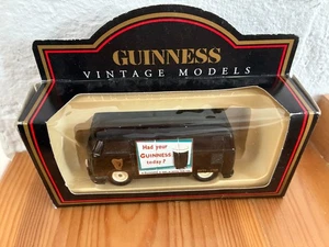 Guinness VW T2 Van Metal Die Cast by Lledo of England - Picture 1 of 4