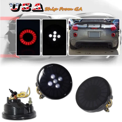 2X Luces LED de respaldo de freno trasero de humo para Pontiac Solstice GXP 06-10 Foto 1 de 4