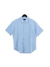 Tombolini Men's Shirt L Blue 100% Other Basic