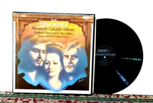 Verdi - Luisa Miller, 3 x LP-Box, 1976, Pavarotti, Caballé, Milnes, Oper - Neuwertig - Bild 1 von 5