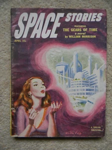 SPACE STORIES - Vintage Science Fiction Magazin - April 1953 - Bild 1 von 4