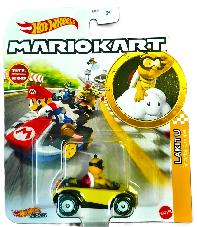 Mario Kart Hot Wheels - Lakitu - cupé deportivo Foto 1 de 1