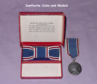 1937 OFFICIAL KING GEORGE VI BOXED CORONATION MEDAL IN SILVER - Full Size