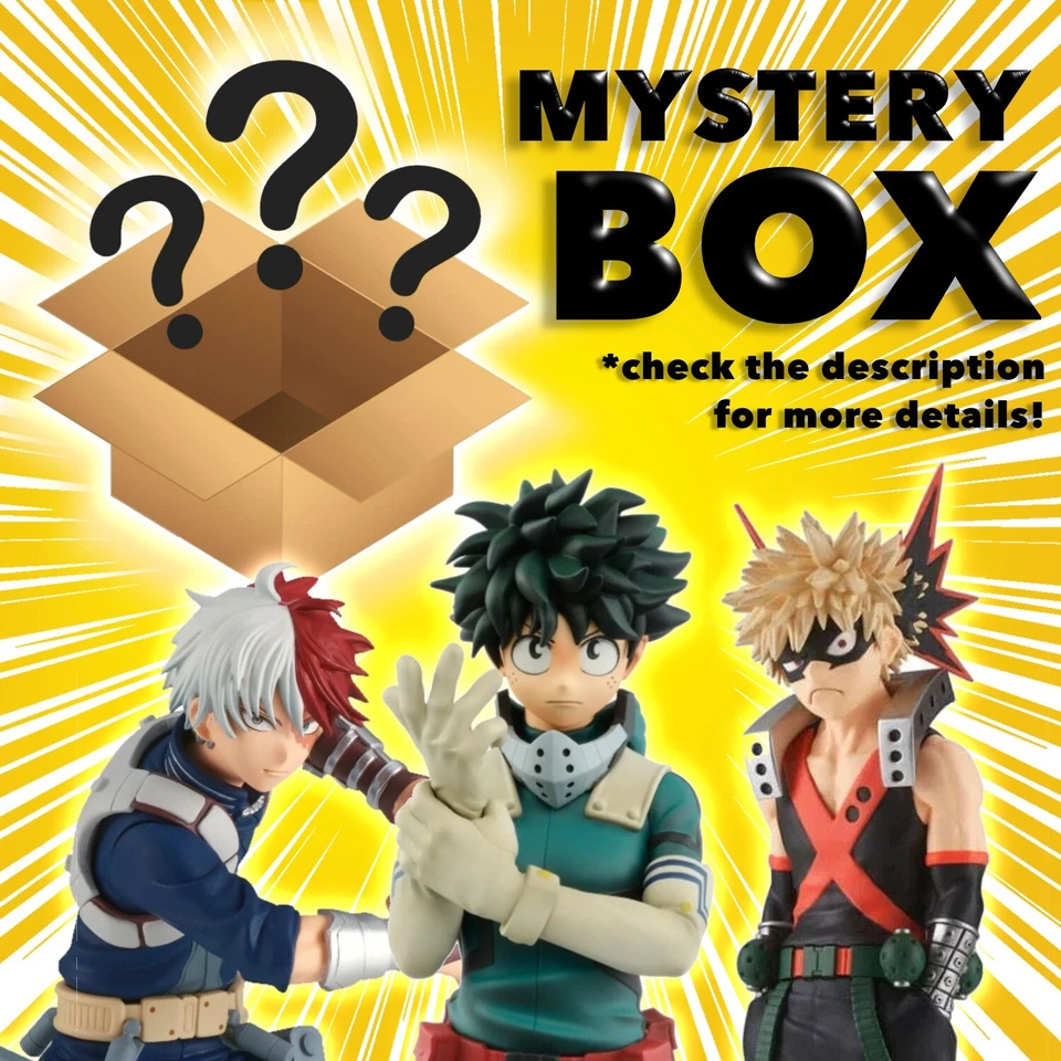 My Hero Academia Mystery Box 12+ Items Banpresto Figure Anime Merchandise Japan - Image 1 of 1