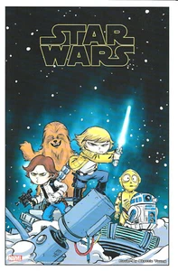 Star Wars #1 Skottie Young Promo Lithograph on Card stock 2015 B - Picture 1 of 1