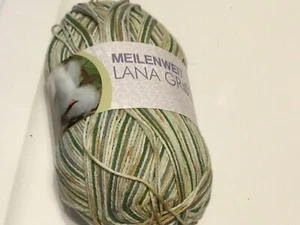 Lana Grossa Meilenweit Solo Cotone Cotton Sock Yarn 3407 - Picture 1 of 2