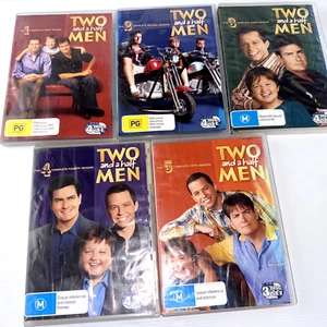 Two and A Half Men Seasons 1-5 DVD, 1,2,3,4,5 Region 4 - Picture 1 of 4