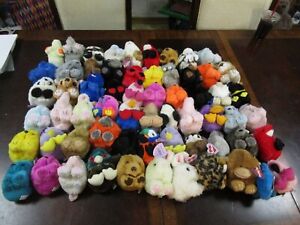 Puffkins lot 62 6" plush animals with tags