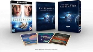PASSENGERS Limited Edition with Script and Postcards 4K UHD - FACTORY SEALED ! - Picture 1 of 5