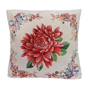 Funda de almohada floral con cojín cónico 18 pulgadas para vacaciones dalia de Pascua flores - Imagen 1 de 7
