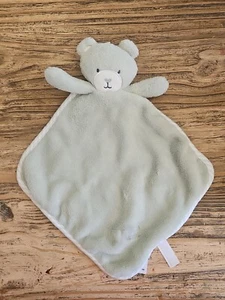 Baby Baby Light Green Bear Lovey Plush Comforter Baby Security Blanket Toy - Picture 1 of 4