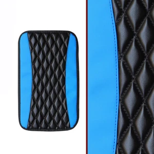 Car Accessories Armrest Pad Cover Auto Center Console Box PU Leather Cushion Mat - Picture 1 of 22