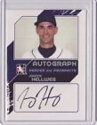 2011 ITG Heroes and Prospects Close Up Autograph Silver Johnny Hellweg /190 Auto