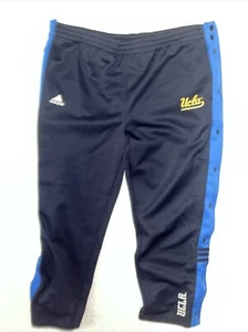 Vintage Vtg UCLA snap on pants Adidas men size medium UCLA Bruins player issue - Picture 1 of 9