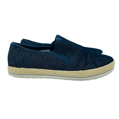 Zapatos para mujer Timberland talla 10 azul alpargata zapatilla sin cordones mocasines cómodos Foto 1 de 4