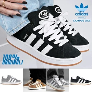 Adidas Campus 00s uomo donna Nere grigio 36 37 38 39 40 41 42 43 44 45 scarpe - Imagen 1 de 45