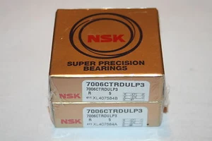 Neu NSK 7006 CTRDULP3 Superpräzisionslager 7006CTRDULP3 - Bild 1 von 2