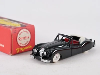 Quiralu Eligor Jaguar XK 140 Nera 1/43 Nuova In Scatola - Immagine 1 di 4