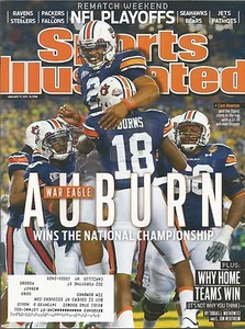 AUBURN TIGERS CAM NEWTON 2011 SPORTS ILLUSTRATED CHAMPION HEISMAN ALL AMERICAN - Picture 1 of 1