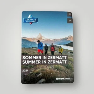 2024 Zermatt Schweiz Matterhorn Taschenführer Sammlerstück Souvenir Neu - Bild 1 von 12