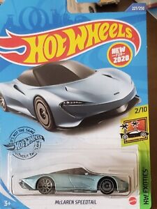 Hot Wheels 2020 McLaren Speedtail #227 Blue 