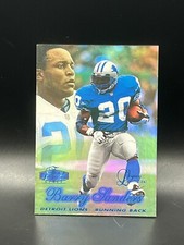 1998 Flair Showcase Legacy Collection Barry Sanders Row 2 No Name on Back 49/100