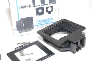 Ambico Compendium Lens Shade 35mm / 4,5x6cm für 3 Zoll Filterhalter (neuwertig) - Bild 1 von 5